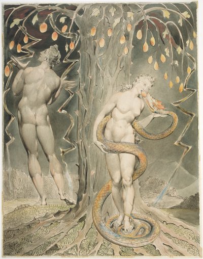 The Temptation and Fall of Eve Illustration to Milton